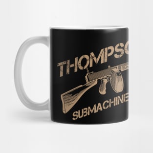 Thompson Submachine Gun | World War 2 Weapon Mug